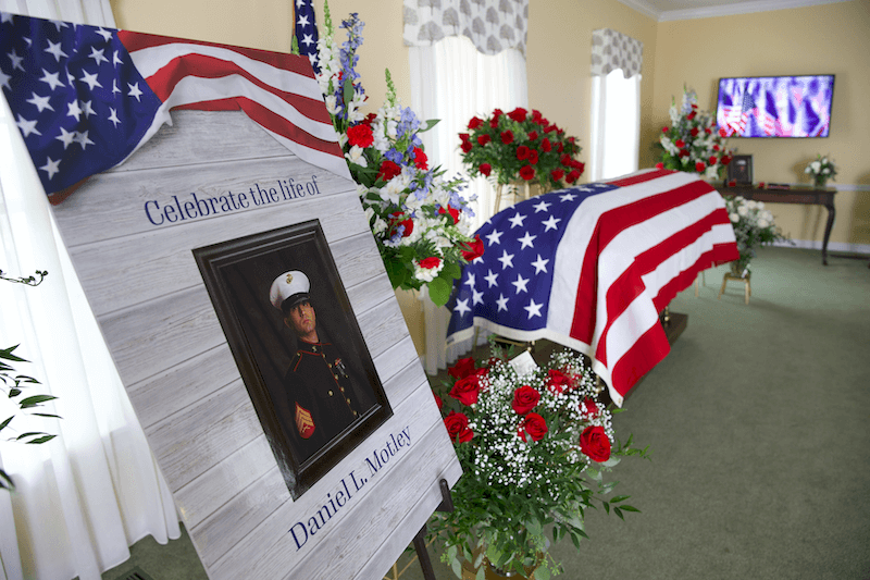 Funeral Personalization Military Honors